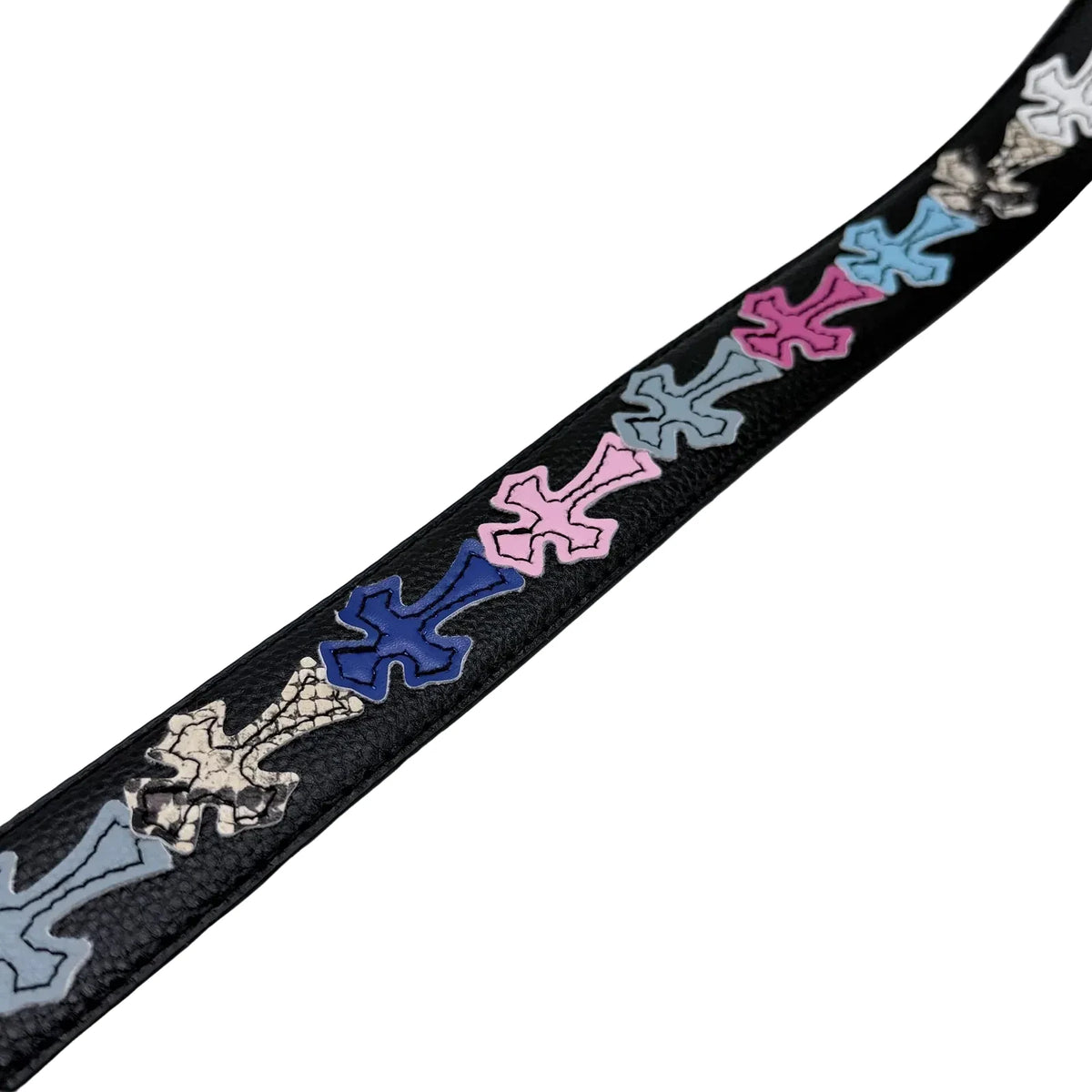 Gothic Cross Leather Belt