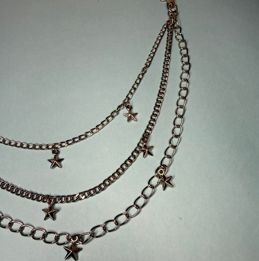 Y2K Star Jean Chain