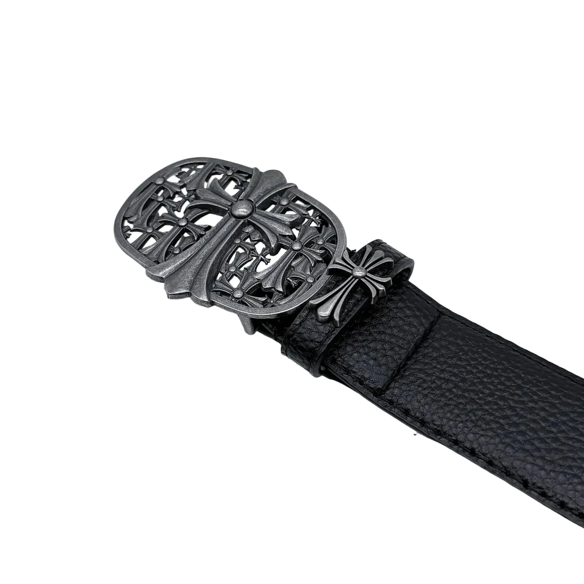 Gothic Cross Leather Belt