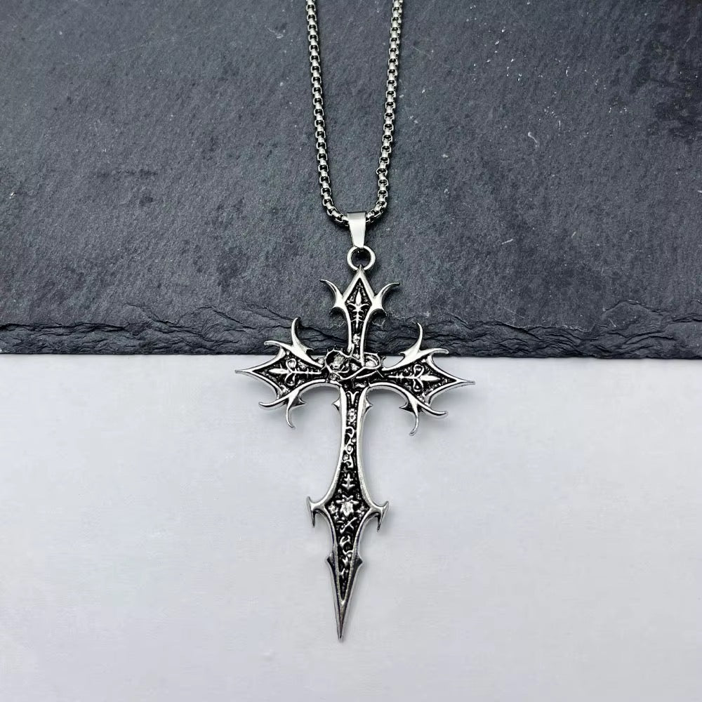 Gothic Thorn Cross  | Prebook Dispatch by 25th October