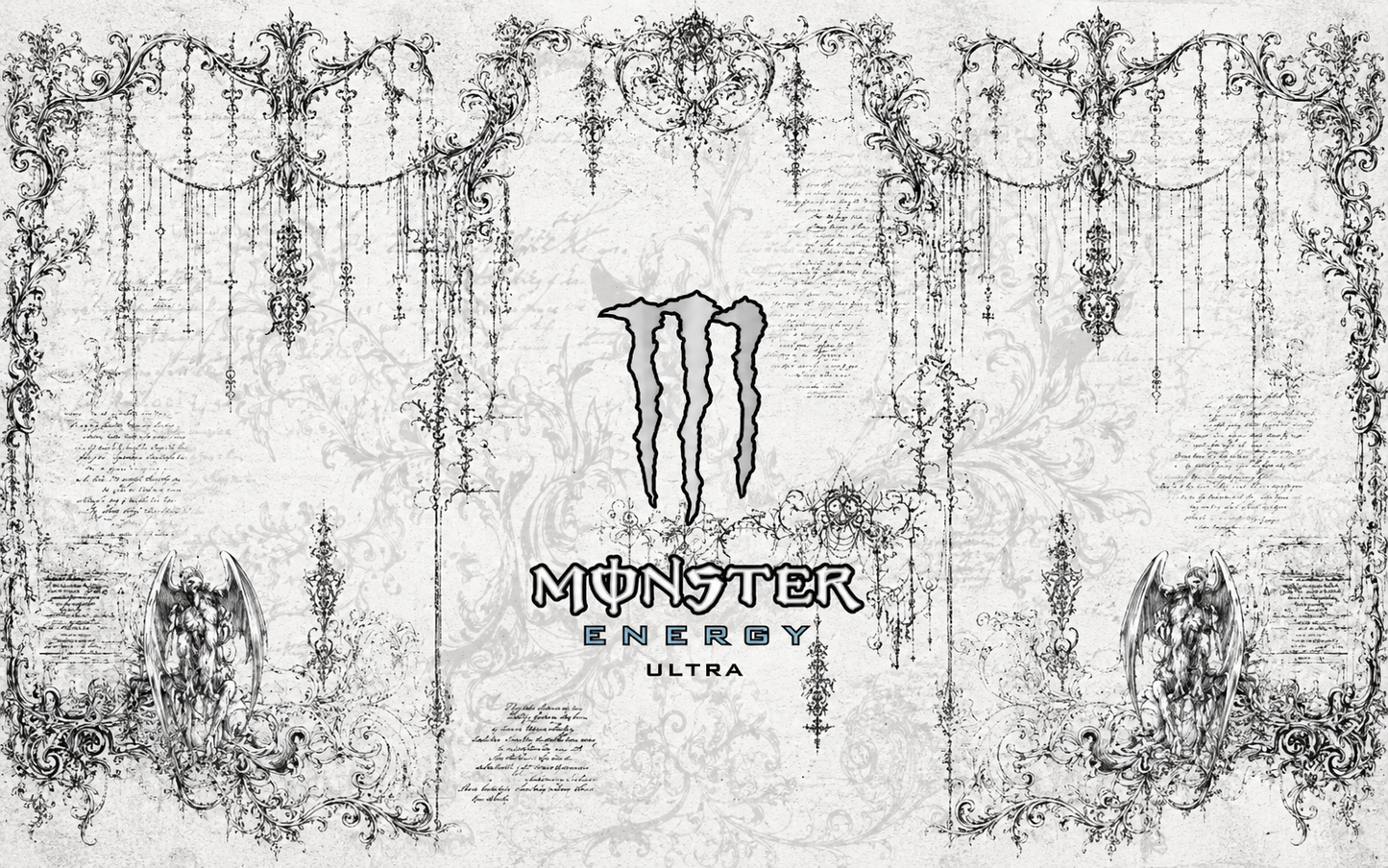 WHITE MONSTER SKIN