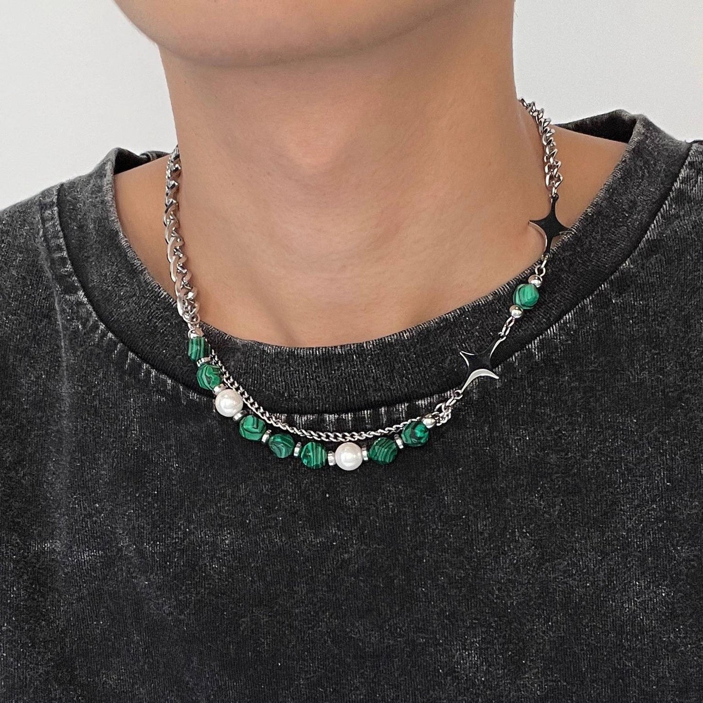 Emerald Sin Necklace