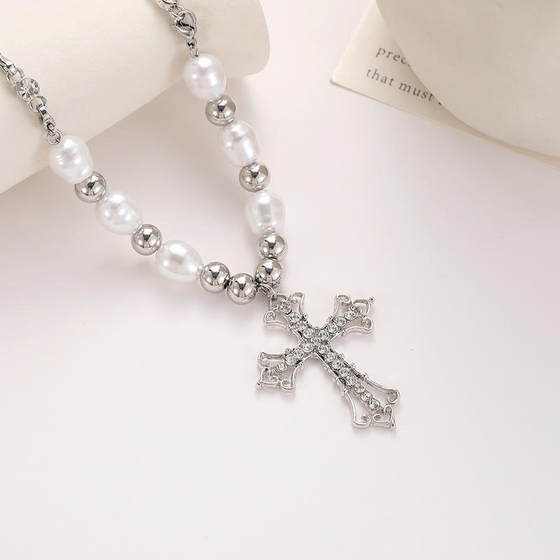 Sacred Pearl Cross
