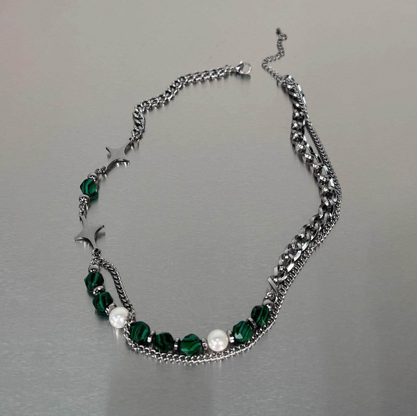 Emerald Sin Necklace