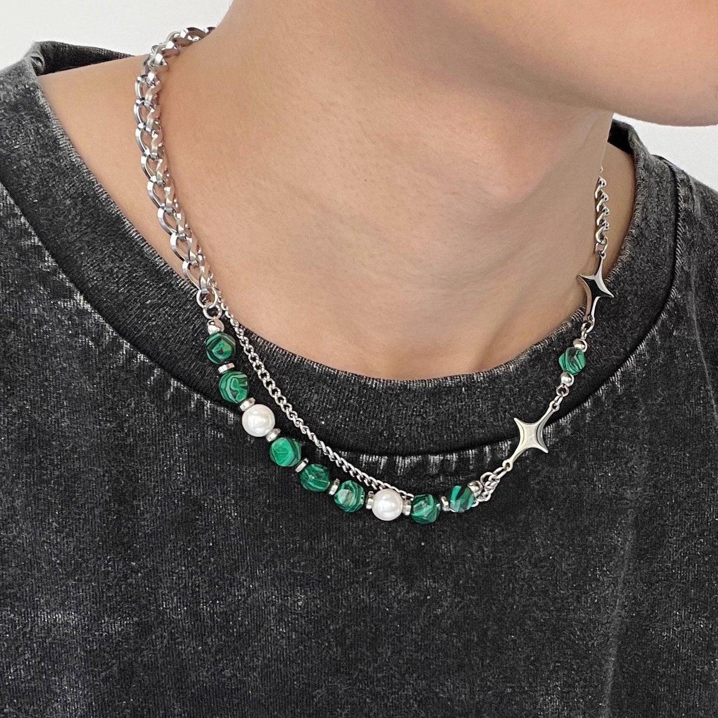 Emerald Sin Necklace