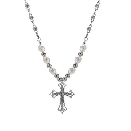 Sacred Pearl Cross