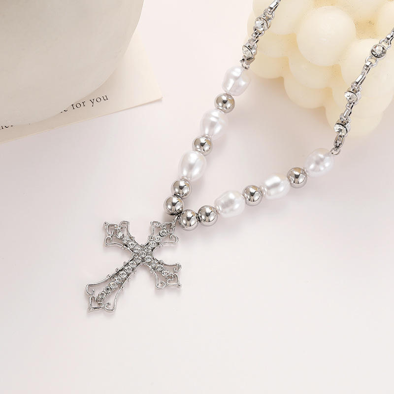 Sacred Pearl Cross