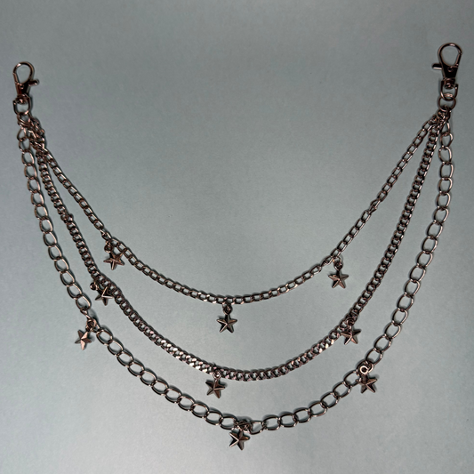 Y2K Star Jean Chain