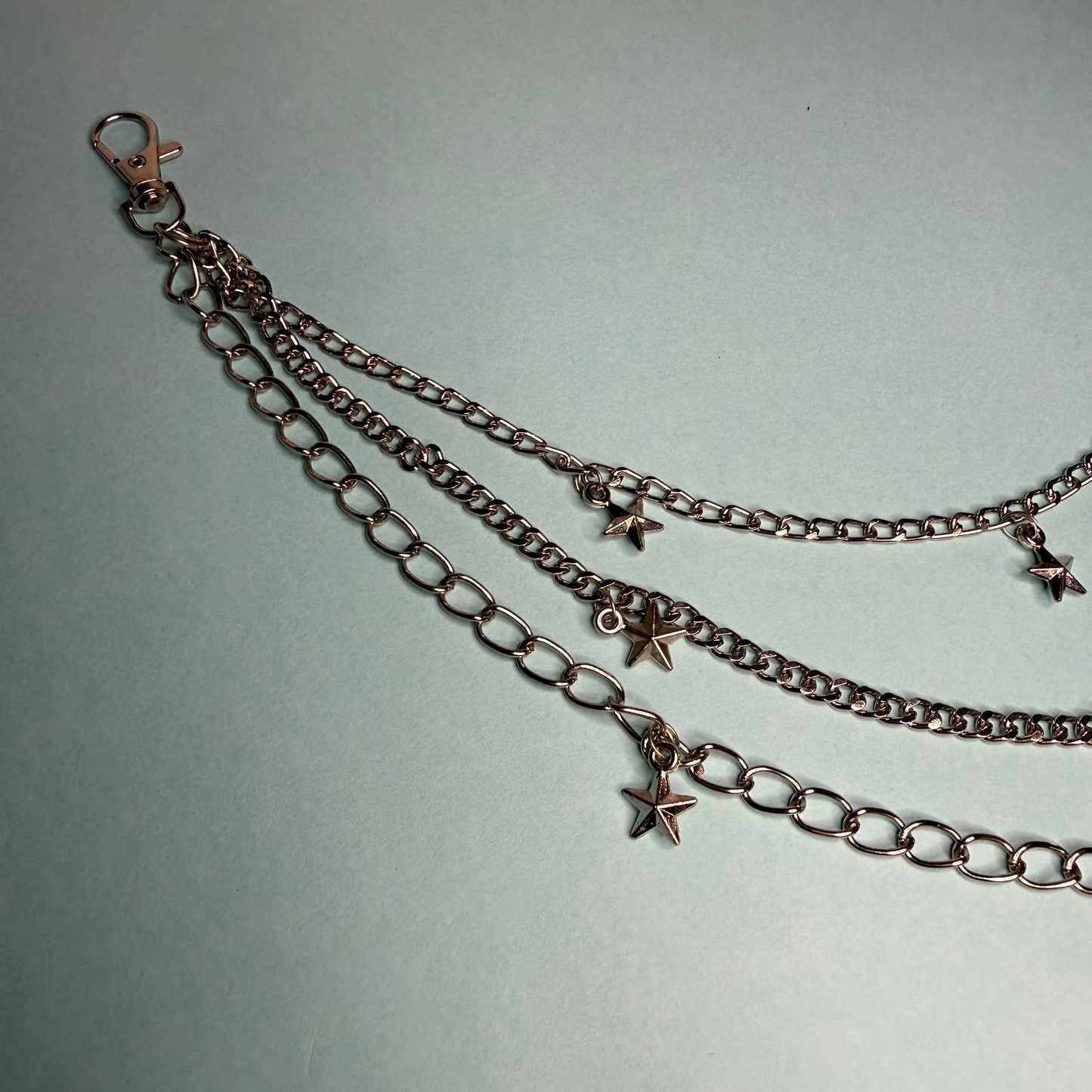 Y2K Star Jean Chain