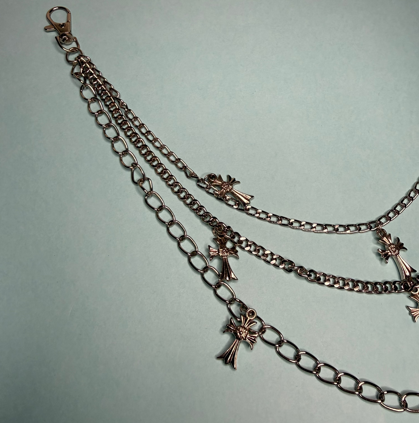 Midnight Cross Jean Chain