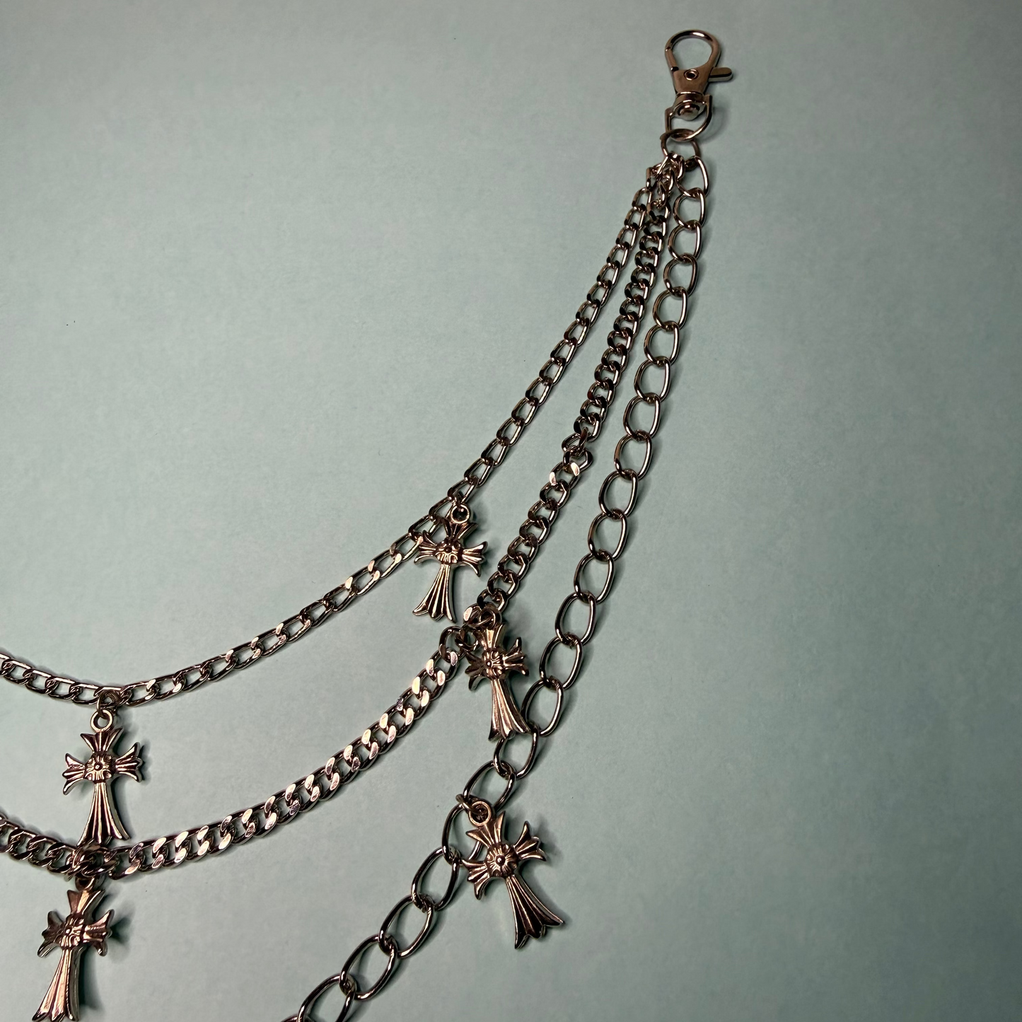 Midnight Cross Jean Chain