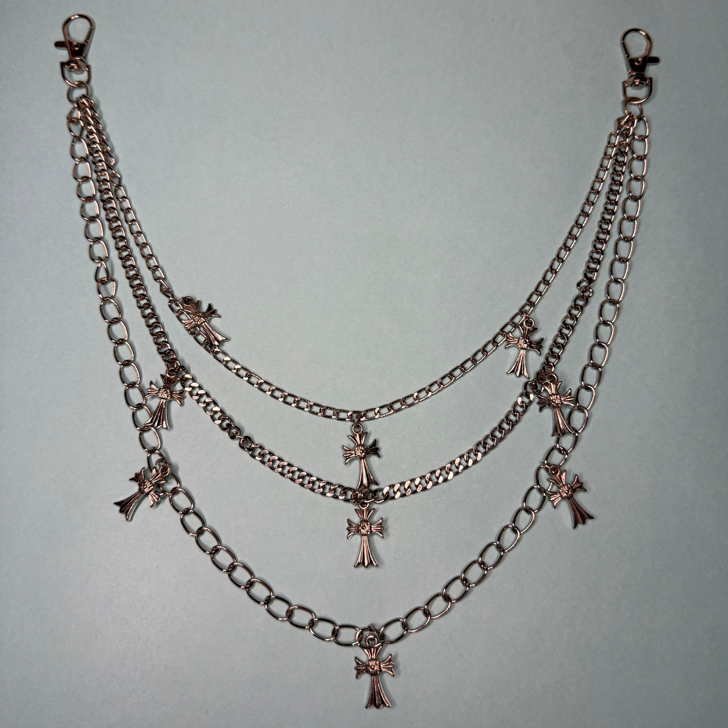 Midnight Cross Jean Chain