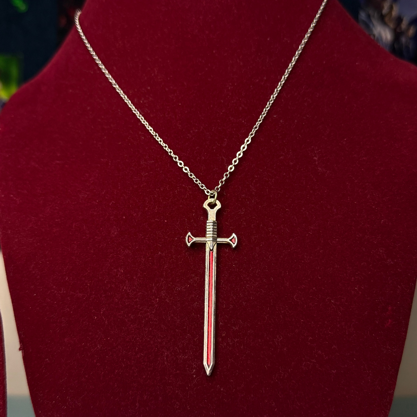 Steel Sword Necklace