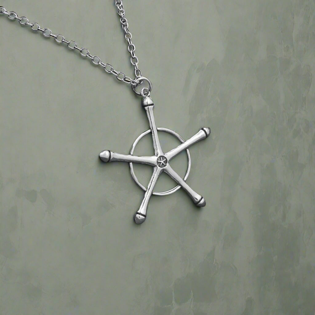 Quincy cross necklace