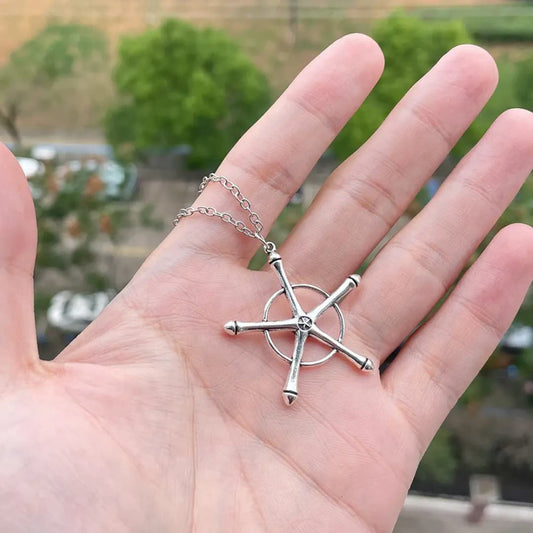 Quincy cross necklace